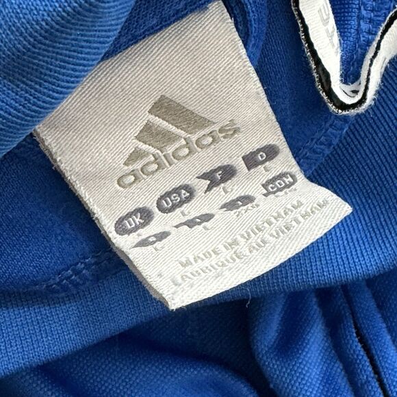 Adidas Adipure Men’s Large Blue & White Full Zip Track Jacket Zipup - Picture 6 of 13